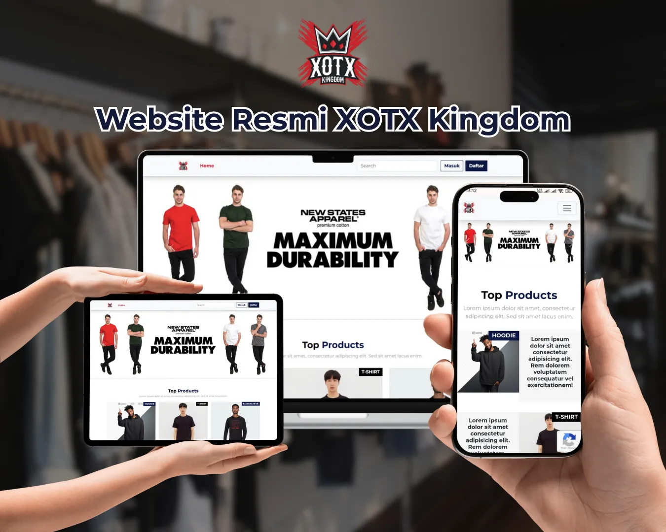 Website XOTX Kingdom Website