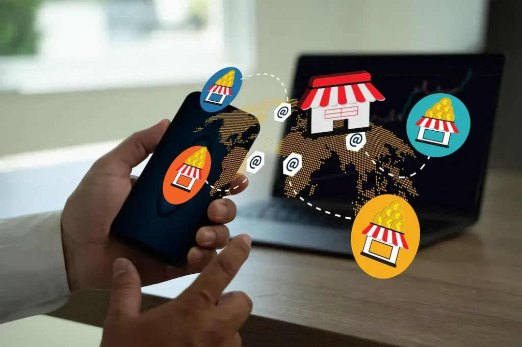 imgi 80 franchise business young man working franchise marketing system global network connection 3632 Vetencode