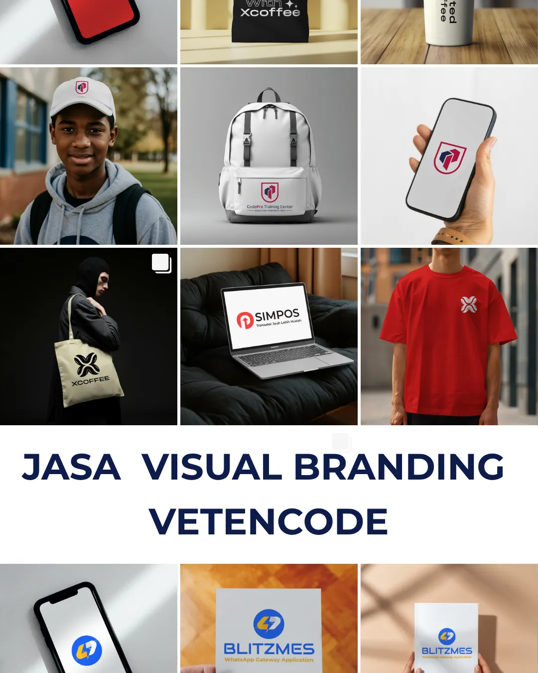 Visual Branding - Desain Logo dan Identitas Brand Profesional oleh Vetencode